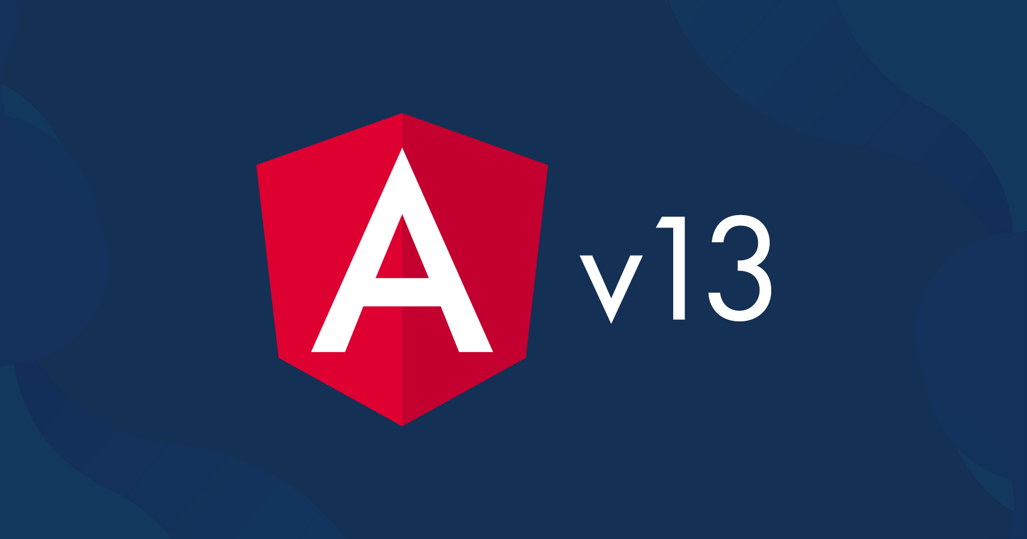 Angular v13 logo